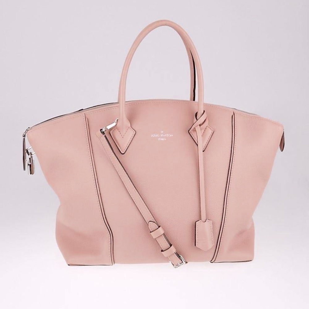 SOLD *nfs* LOUIS VUITTON Magnolia Veau Cachemire Calfskin Leather Soft LockitBag